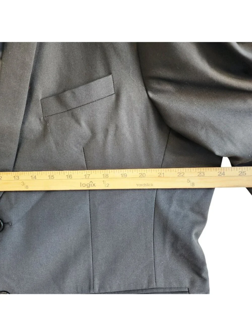 Coofandy Mens Black Size XL Two-Button Suit Jacket Blazer With Tags